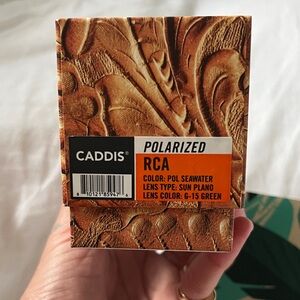 Caddis Polarized RCA Sunglasses - Seawater Green